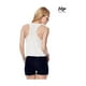 thumbnail image 2 of Aeropostale Hi-Lo Crop Tank Top para mujer, blanco, extra pequeño, 2 of 3