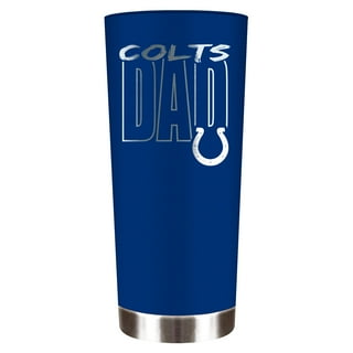 Indianapolis Colts 18oz Coffee Tumbler with Silicone Grip