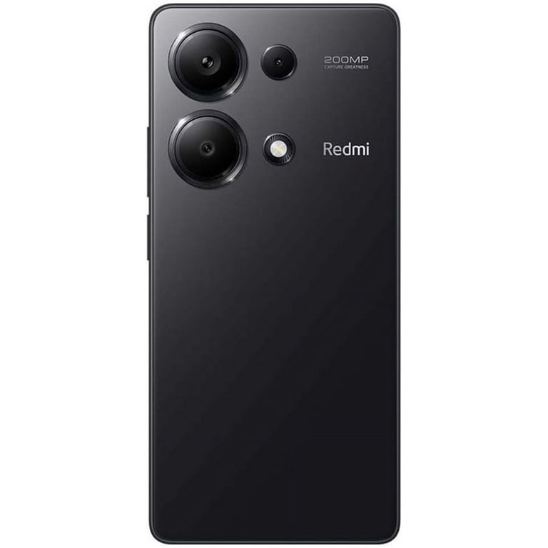 Xiaomi Redmi Note 13 PRO 5G, 4G LTE, 256GB + 8GB, 200MP, Unlocked, Midnight Black - Walmart.com Xiaomi Redmi Note 13 PRO 5G, 4G LTE, 256GB + 8GB, 200MP, Unlocked, Midnight Black - Walmart.com