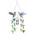 thumbnail image 1 of DIY Dotted Diamond Art Painting Wind Chime Kit Three-Dimensional Sun Catchers Diamonds Paintings Hanging Ornaments For Spring Garden Double-Sided Point D, 1 of 5