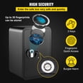 thumbnail image 4 of BENTISM Safe Box Lock Security 1.8 Cubic feet Cash Box with Removable Shelf Home, 4 of 10
