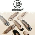 thumbnail image 6 of DADAWEN Women's Ballerina Flats Round Toe Textile Dress Shoes Comfortable Leopard 7US, 6 of 6