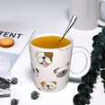 thumbnail image 5 of Yiaed Bulldog Face Print Ceramics Coffee,Large Handle Design,Extra Large Tea and Coffee Cup for Office and Home Mugs, 5 of 6