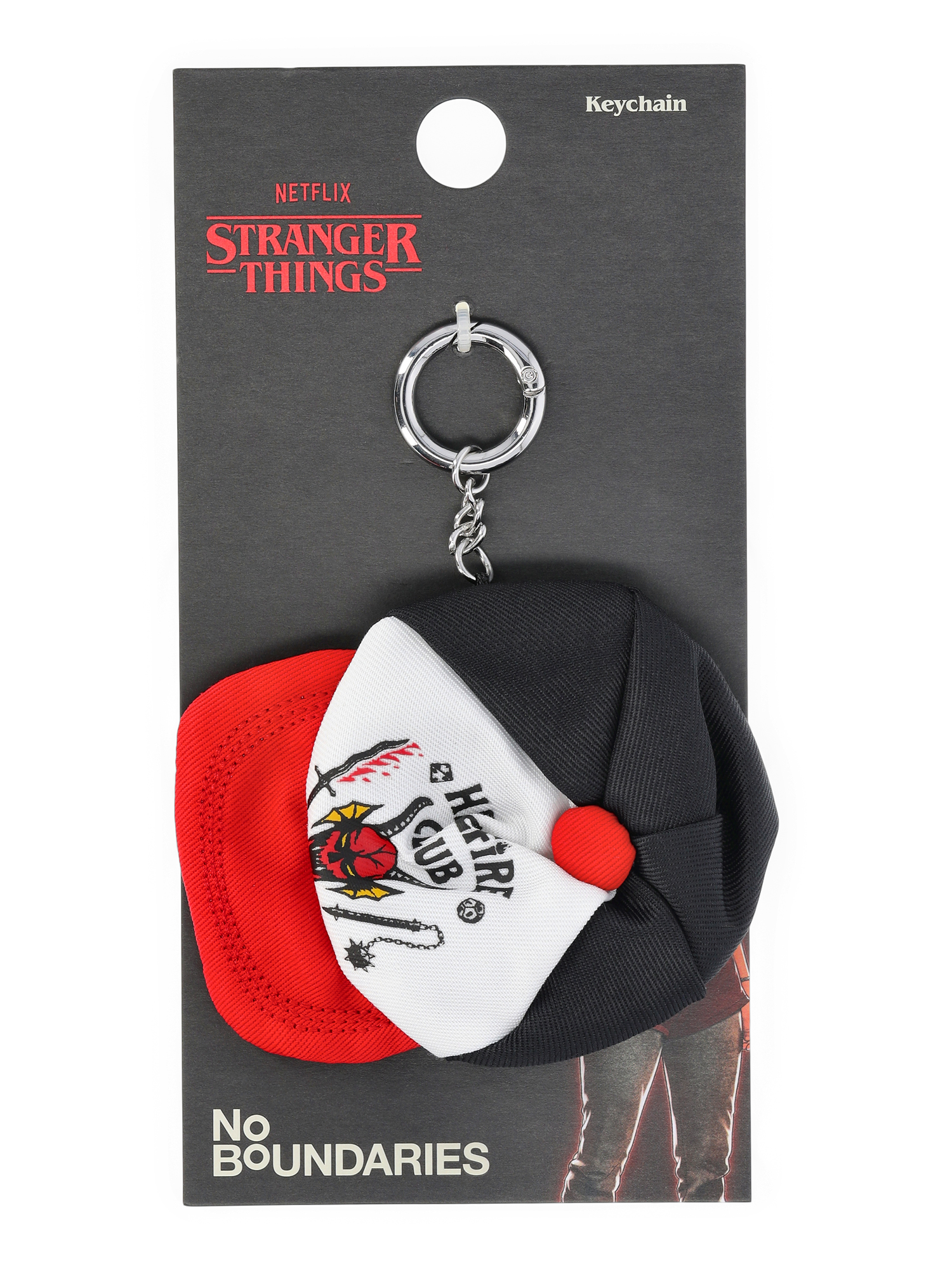 Netflix Stranger Things Hellfire Club Hat Collectible Mini Keychain from No Boundaries, Unisex
