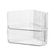 thumbnail image 2 of Caja de almacenamiento de cosméticos Organizador de maquillaje resistente al agua transparente duradero para mascotas 2 uds blanco Yuyangstore Almacenamiento de cosméticos, 2 of 8