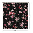 thumbnail image 5 of Vintage Roses Shower Curtain - Timeless Floral Pattern, Romantic Country Decor, 72x72 Inches, 5 of 5