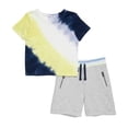 thumbnail image 2 of Splendid Ensemble Chemise et short pour Bébés Garçons, Rayures Kiwi, 3 US, 2 of 2