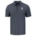 thumbnail image 2 of Men's Cutter & Buck Black Texas A&M Aggies Former Student Pike Eco Pebble Print Stretch Recycled Polo, 2 of 3