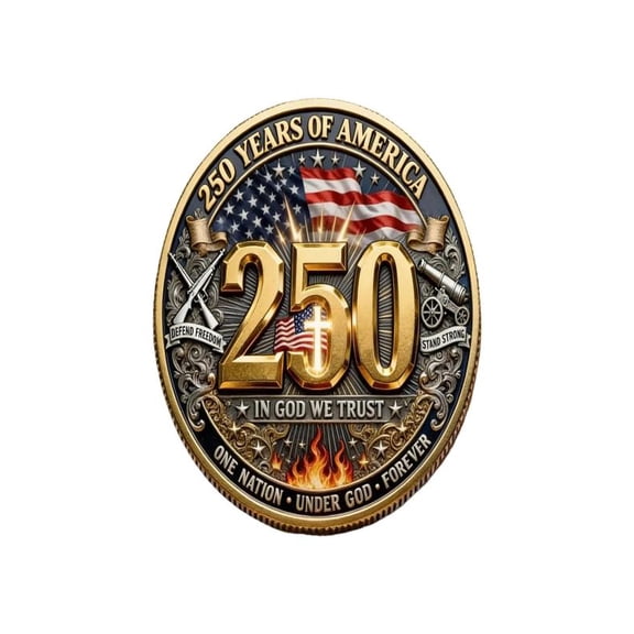 Mozhitti God America 250 Years Of Greatness America 250th Anniversary Commemorative Us 250th Anniversary 1776–2026 Patriotic Patriotic Keepsake Or Patriotis