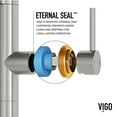thumbnail image 6 of VIGO Edison Pro 20 in. Single Handle Pull Down Sprayer Kitchen Faucet in Stainless Steel-VG02052ST, 6 of 15