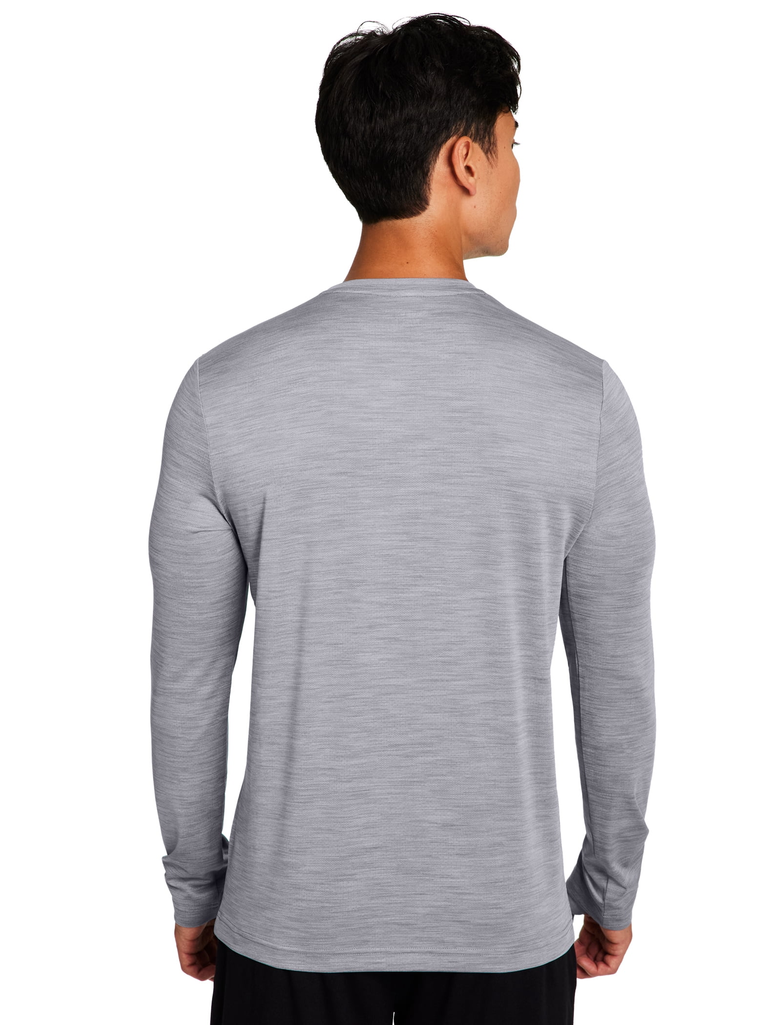 Reebok Mens and Big Mens Stride Performance Long Sleeve Shirt, Sizes XS-5XL
