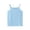 Light Blue, variant on Karoyedx Kids Undershirts Toddler Tank Tops Girls Spaghetti Strap Ribbed Knit Sleeveless Casual Basic Cami Top Orange Size,2-3 Years