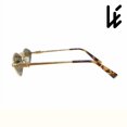 thumbnail image 5 of MIU MIU SMU 56ZS ZVN5S0 Gold Light Grey Lens Women Sunglasses AUTHENTIC, 5 of 5