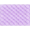 thumbnail image 1 of Ahgly Company Machine Washable Indoor Rectangle Transitional Violet Purple Area Rugs, 6' x 9', 1 of 7