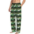 thumbnail image 6 of Hirioo lake trout for Men's PJ Pajama Pants Sleep Pants Men's Home Trousers with Pockets,S-3XL-3X-Large, 6 of 6