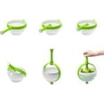 thumbnail image 4 of Essoreuse à Salade, Laveuse et Sécheuse Manuelle pour Pâtes et Frites avec Poignée Rotative Rapide et Facile Multi-Usage Essoreuse à Salade pour Égoutter, 4 of 4