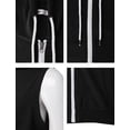 thumbnail image 5 of H2H Mens Casual Slim Fit Zip-up Hoodie Vest Lightweight Sleeveless Hooded (CMOHOSL08), 5 of 6