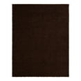 thumbnail image 3 of Unique Loom Solid Shag Collection Area Rug (7' 10" x 10' Rectangle Chocolate Brown), 3 of 7