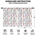 thumbnail image 2 of Blackout Kids Curtains,Floral Princess Pattern Childrens Insulated Curtains Set Of 2,Bedroom Essentials,Toddler Room Decor 42"x54", 2 of 5