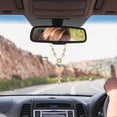 thumbnail image 5 of Car Cross Rosary For Rearview Mirror, Car Mirror Hanging Auto Rosary Rear View Mirror Pendant Car Hanging Accessories,2pcs, 5 of 5