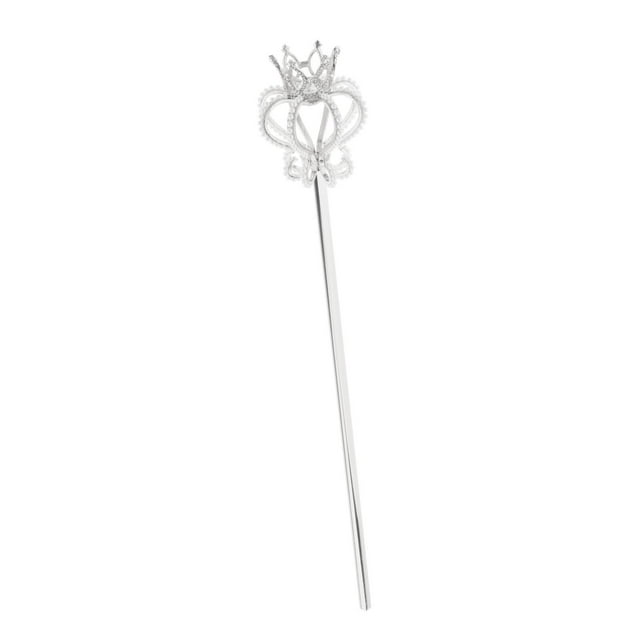 Varitas de ángel de hadas de aleación, fiesta de disfraces, accesorios de mano con cetro de princesa, accesorios de disfraces para niñas, adultos, Hal Talla única