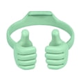 thumbnail image 1 of Soporte para teléfono móvil Honsky Thumbs up para escritorio, color verde claro, 1 of 8