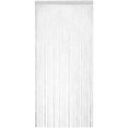thumbnail image 2 of Cortina de puerta Panel de cortina de hilo blanco Gotas de rocío Perfecto como mosquitera, 2 of 4
