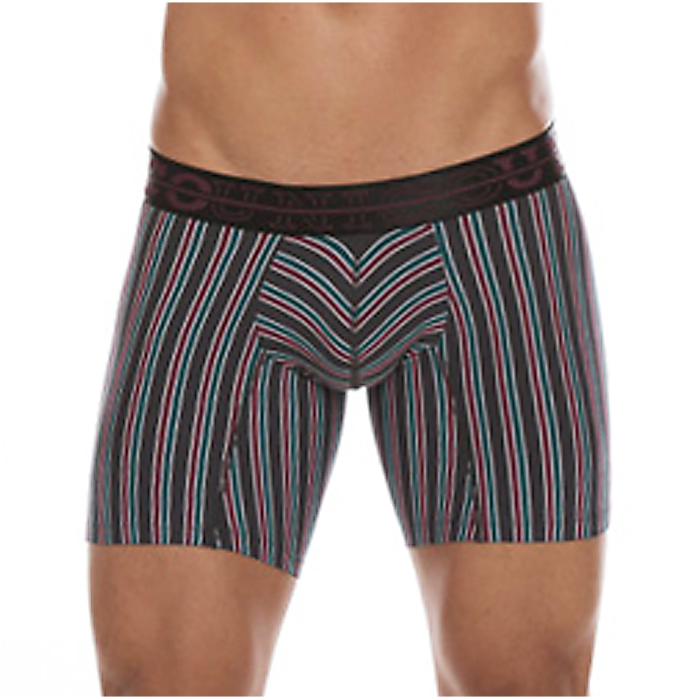 Mundo Unico Mundo Unico Cotton Medium Boxer Briefs Stripes Colombian