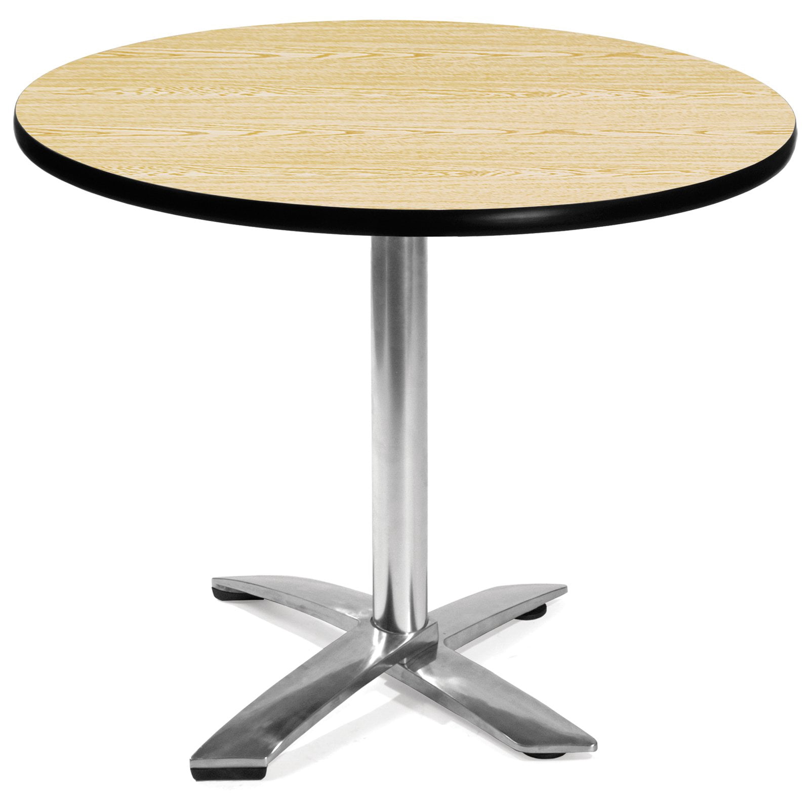 OFM Model FT42RD 42" Round Flip-Top Multi-Purpose Table, Gray Nebula