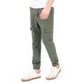thumbnail image 2 of Pantalón Para Hombre Jogger Cargo De Nylon Quarry Color Verde Olivo, 2 of 4