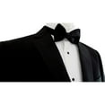 thumbnail image 3 of Carlo Lusso Men's C67901 Slim fit Single Breasted 2 Button Front Notch Lapel Tuxedo Suit Set - Black - 48L, 3 of 4