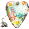 thumbnail image 3 of DEMDACO Friendship Loving Summer Floral 4 Inch Heart Shaped Resin Keepsake Decoration, 3 of 7