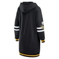thumbnail image 3 of Women's WEAR by Erin Andrews Black Pittsburgh Steelers Hoodie Dress, 3 of 5