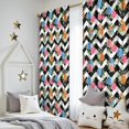 thumbnail image 5 of Pioneer Flower Floral Print Pattern Teens Curtains,Teens Insulated Curtains Set Of 2,Bedroom Essentials,Toddler Room Decor 52"x84", 5 of 5