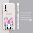 thumbnail image 3 of Case For Redmi K60E K60 K50 K40S K40 K30 9A 9 8A 8 10 Pro 4G 5G Colour Simple Liquid silicone Case Cute DONALD Daisy Mouse, 3 of 5