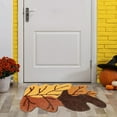 thumbnail image 4 of Maple Leaf Pumpkin Theme Rug Home Bedroom Non Slip Bedside Bathroom Mat Skidproof Floor Carpet Seasonal Decor, 4 of 6