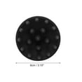 thumbnail image 3 of Unique Bargains 1 Pc Round Hair Shampoo Brush for Head Massage 2.91"x3.15" Black, 3 of 6