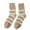 Khaki, variant on Slipper Socks for Men Women's Fuzzy Socks Winter Warm Thickened Home Sleep Socks Long Tube Floor Socks Yoga Socks Beige One Size
