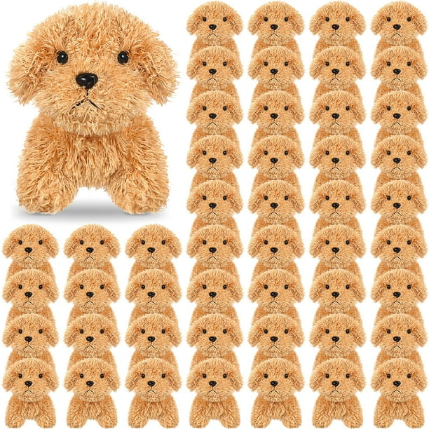 Perritos de peluche Liliful, 50 unidades para niños, 12 cm
