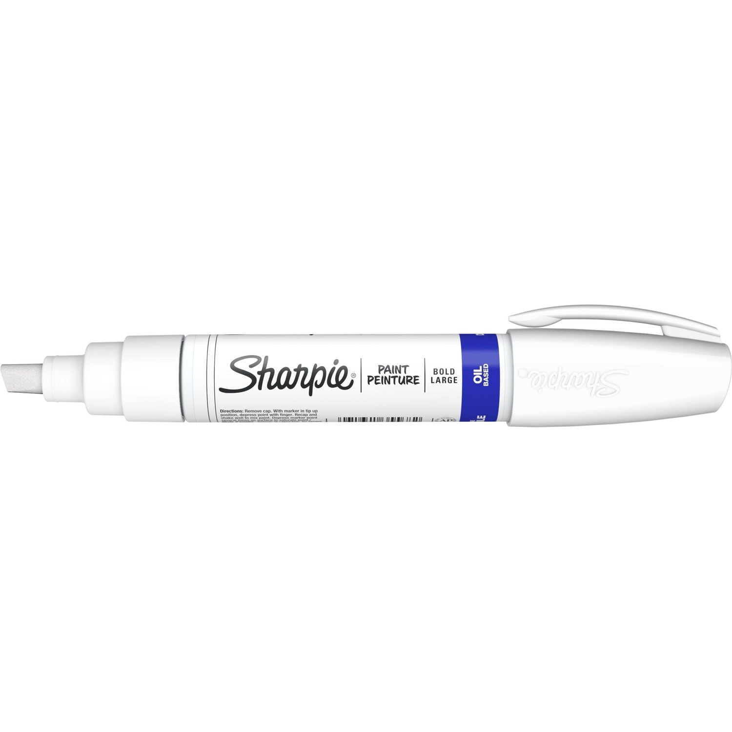 Sharpie Oil-Based Paint Marker, Bold Point, White