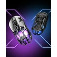 thumbnail image 4 of GravaStar Mercury X Ultra-Light Gaming Mouse Magnesium Alloy RGB Wireless mouse Gray, 4 of 5