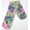 Pink Blue Green Spots, variant on Batik Tie Dye Double Oven Mitt by Penny's Needful Things (Orange Purple Blue Floral)