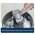 thumbnail image 5 of Fuebueo Clearance Cleaning Tools Power Cleaning Brush Portable Handheld Spin Scrubber for Cleaning Sink/Stove/Corner/Tile/Grout/Bowl, 5 of 9