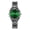 Green, variant on Gothic Claw Watch for Men – Unique Stainless Steel Wristwatch, Luminous Hands, Waterproof Quartz Movement, Futuristic Melting Style, Cool Red & Green Color Options