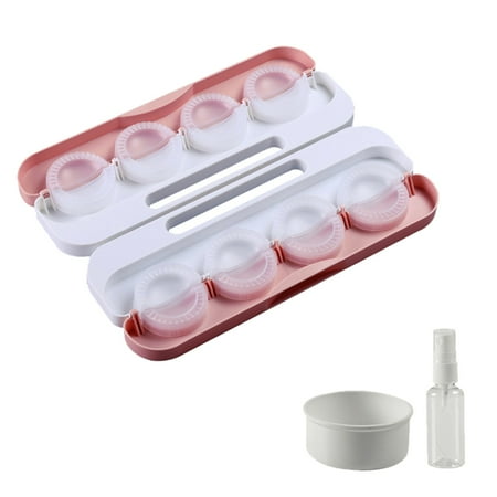 

8 In 1 Dumpling Automatic Dumpling Machine With Spray Bottle And Skin Manual Pressing Dumpling Machine Applicable To Dumplings Pot Paste. Biggest Size