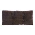 thumbnail image 1 of Klear Vu Rincón Esquinero O Asiento De Piano Omega Cojín De Banco Capitoné Antideslizante Para Muebles De Interior Entrada Ventana Salediza De Almacenamiento 30 Pulgadas 14 Marrón, 1 of 5