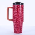 thumbnail image 2 of Vaso de hielo de acero inoxidable 304 de segunda generación, taza de transferencia de pintura de gran capacidad para automóvil, taza con asa de aislamiento portátil para exteriores, 2 of 5