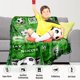 thumbnail image 3 of LHSHID Golf Themed Gifts Blanket Plush Fuzzy Fleece Throw Blanket for Bed Sofa Office Couch Travel 60x80in, 3 of 6