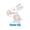 F, variant on OutmaxHome Easter Cute Bunny Egg Wooden Tabletop Decoration
