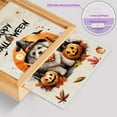 thumbnail image 4 of Happy Halloween Bichon Frise Witches Hat Pumpkin Carving Acrylic Plaque with Wood Photo Frame Box Bichons Dog Lovers Gifts Idea Light Box - 02019, 4 of 5